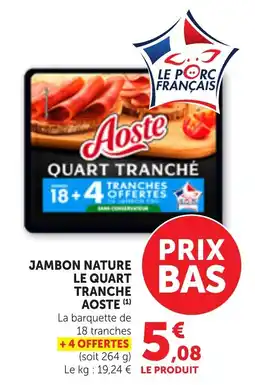 Bi1 Aoste Jambon nature offre