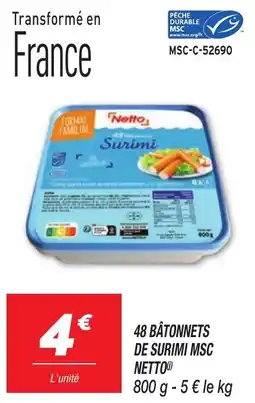 Netto Netto Surimi offre
