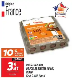 Netto Netto Œufs frais offre