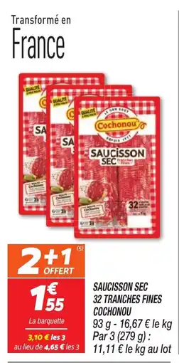 Netto Cochonou Saucisson sec offre