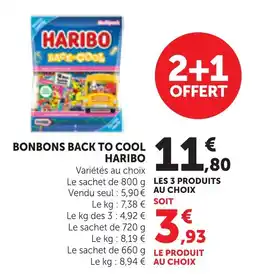 Bi1 HARIBO BONBONS BACK TO COOL offre