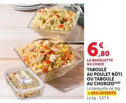 Bi1 TABOULÉ offre
