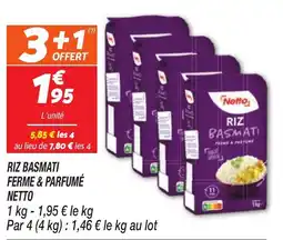 Netto Netto Riz Basmati offre
