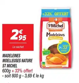 Netto St Michel Madeleines Moelleuses offre