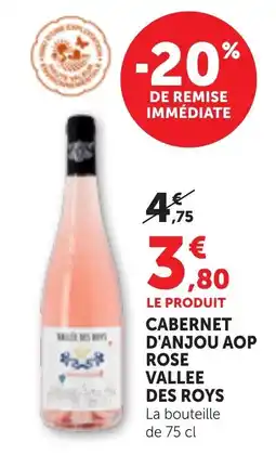 Bi1 VALLEE DES ROYS CABERNET D'ANJOU AOP ROSE offre