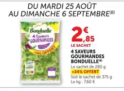 Bi1 Bonduelle 4 Saveurs Gourmandes offre