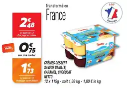 Netto Netto CRÈMES DESSERT offre