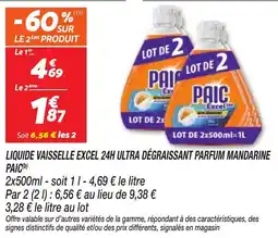 Netto PAIC LIQUIDE VAISSELLE offre