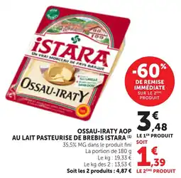 Bi1 ISTARA Ossau-Iraty AOP offre