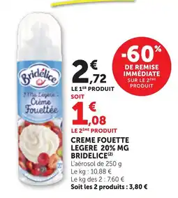 Bi1 BRIDELICE Crème Fouettée offre