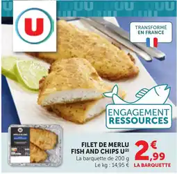 Bi1 U FILET DE MERLU offre