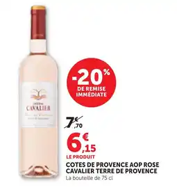 Bi1 CAVALIER Cotes de Provence AOP Rose offre