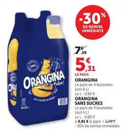 Bi1 ORANGINA offre