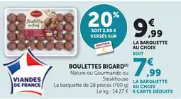 Bi1 Bigard boulettes offre