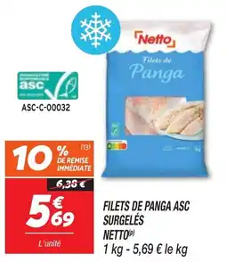 Netto Netto Filets de Panga offre