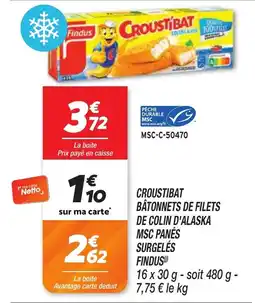 Netto Findus Croustibat offre