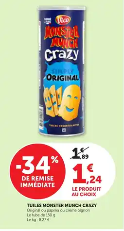 Maximarché Vico Monster Munch Crazy offre