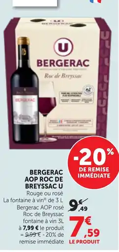 Maximarché BERGERAC Roc de Breyssac offre