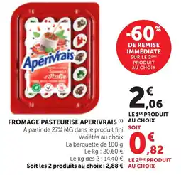 Maximarché Aperivrais Fromage pasteurisé offre