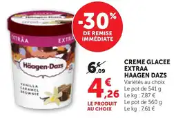 Maximarché HAAGEN DAZS CREME GLACEE offre