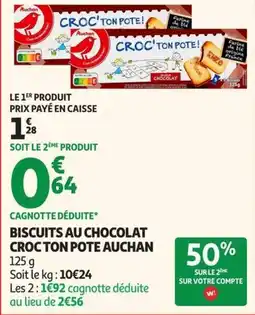 Auchan Supermarché Auchan Croc Ton Pote offre