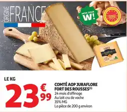 Auchan Supermarché JuraFlore Comté offre