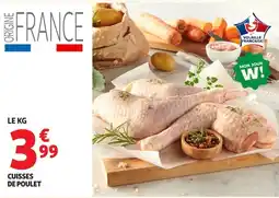 Auchan Supermarché CUISSES DE POULET offre
