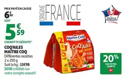 Auchan Supermarché Maître CoQ CoQ'Ailes offre