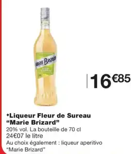 Monoprix Marie Brizard Liqueur Fleur de Sureau offre