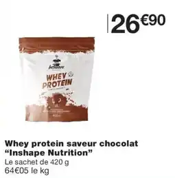 Monoprix Inshape Nutrition Whey protein offre
