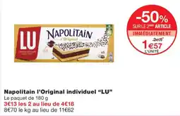 Monoprix LU Napolitain l'Original offre