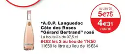 Monoprix Gérard Bertrand rosé offre