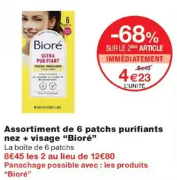 Monoprix Bioré Ultra Purifiant offre