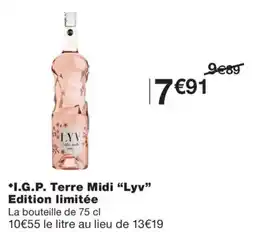 Monoprix LYV I.G.P. Terre Midi offre