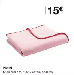 Monoprix Plaid offre