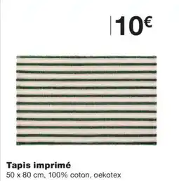 Monoprix Tapis imprimé offre