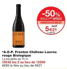 Monoprix Château Laurou offre
