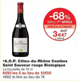 Monoprix Combes Saint Sauveur offre