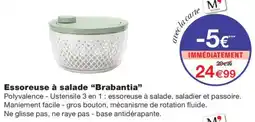 Monoprix Brabantia Essoreuse à salade offre
