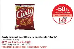 Monoprix Vico Curly offre