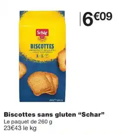 Monoprix Schar Biscottes offre