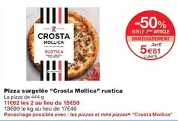 Monoprix Crosta Mollica Pizza offre