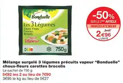Monoprix Bonduelle Les 3 Légumes offre