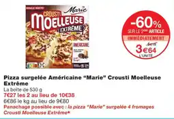 Monoprix Marie Pizza surgelée offre