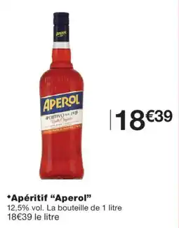 Monoprix Aperol Apéritif offre