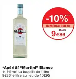 Monoprix Martini Apéritif Bianco offre
