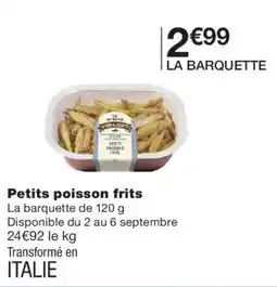 Monoprix MITEKA Petits poisson frits offre