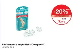 Monoprix Compeed Pansements ampoules offre