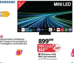 Conforama SAMSUNG Téléviseur UHD Mini Led connecté offre