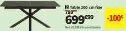 Conforama Table fixe offre